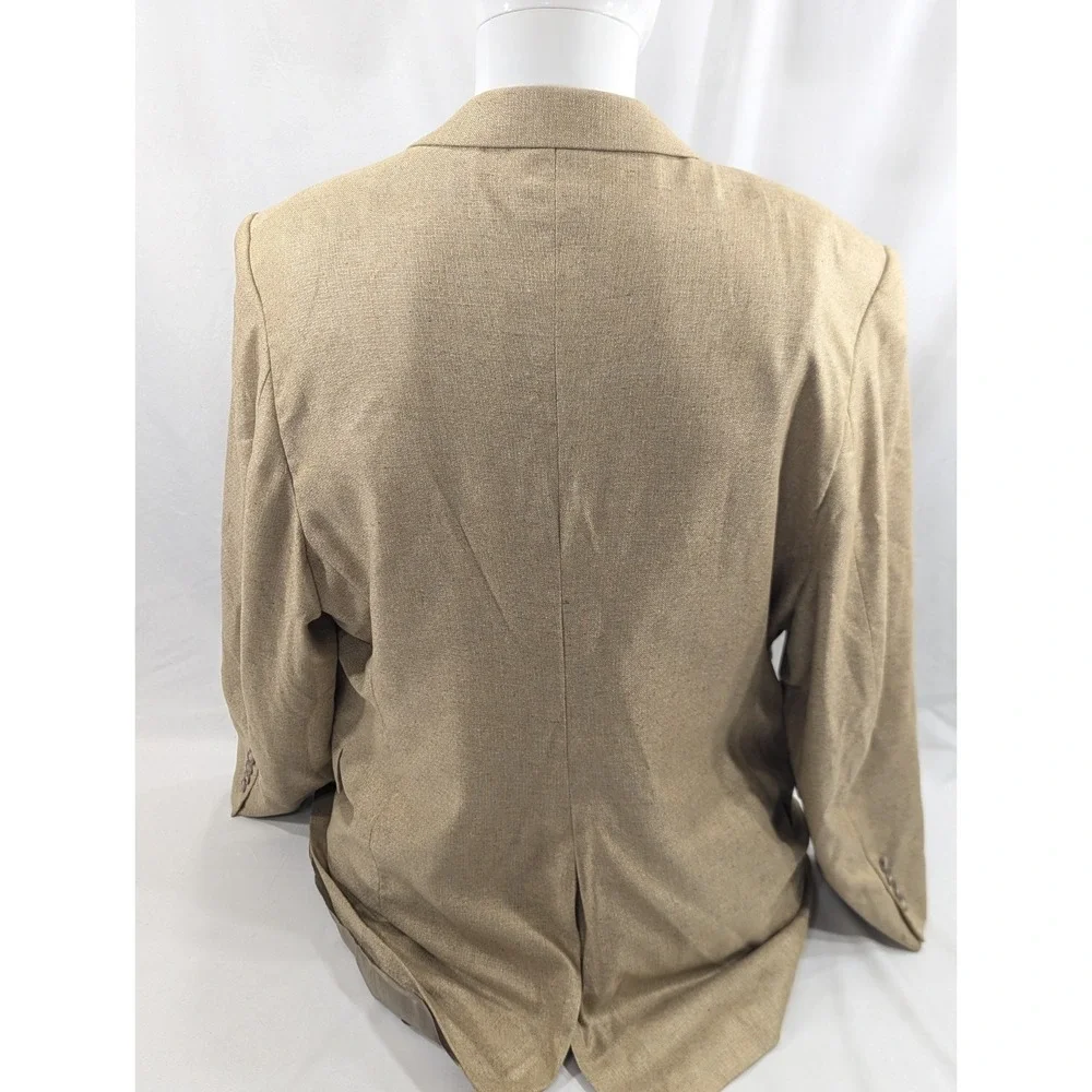 Jos. A. Bank Unstructured Blazer Sports Suit‎ Jacket 100% Silk 52R Slim 52
